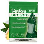 VERDORA Parches Desintoxicantes para Pies de Limpieza Profunda
