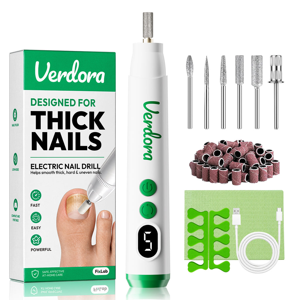 Ponceuse à ongles électrique VERDORA pour ongles épais
